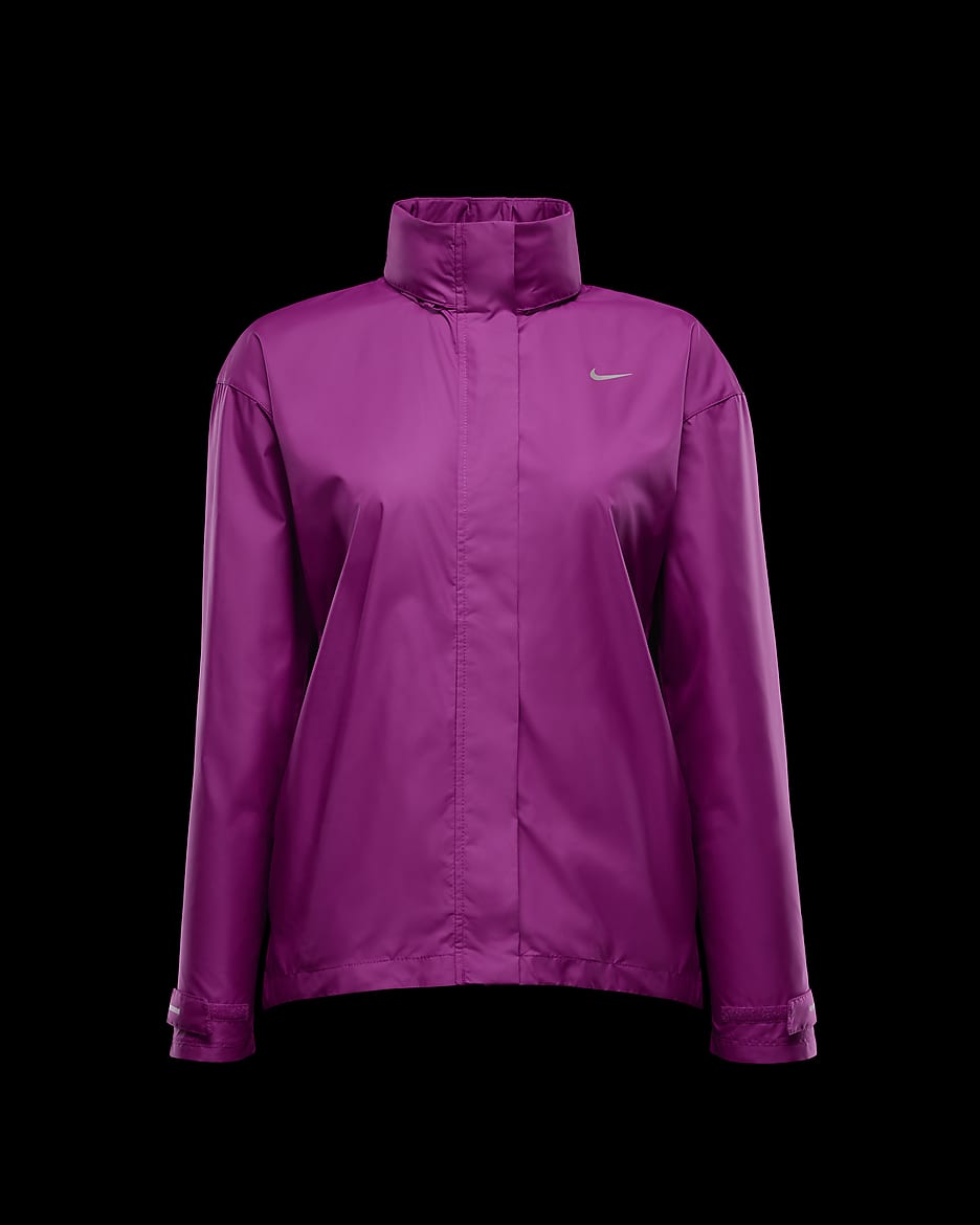 Nike running jacket womens pink best sale